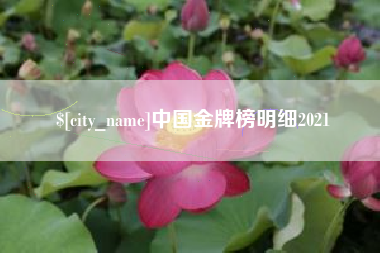 白山中国金牌榜明细2021