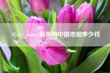 白山新版的中国地图多少钱