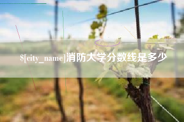 白山消防大学分数线是多少