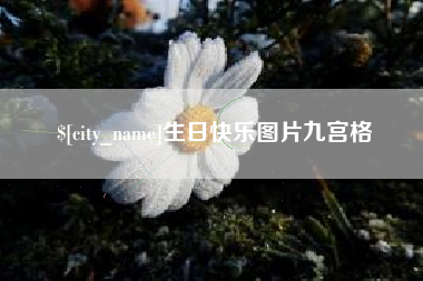 白山生日快乐图片九宫格