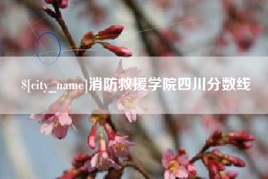 白山消防救援学院四川分数线