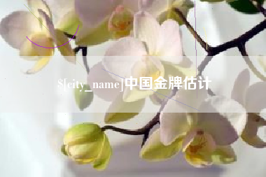白山中国金牌估计