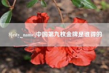 白山中国第九枚金牌是谁得的