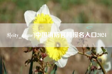 白山中国消防官网报名入口2024