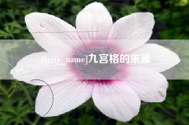 白山九宫格的来源