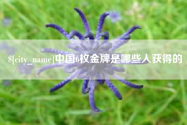 白山中国6枚金牌是哪些人获得的
