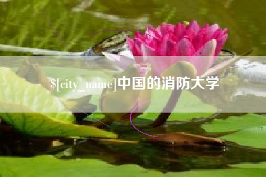 白山中国的消防大学