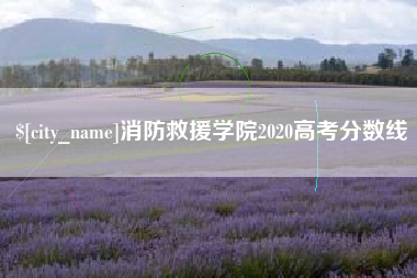 白山消防救援学院2020高考分数线