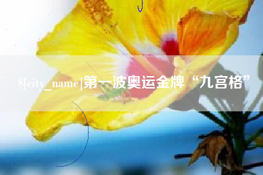 白山第一波奥运金牌“九宫格”