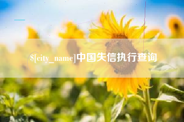 白山中国失信执行查询