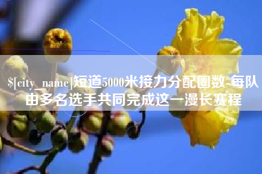 白山短道5000米接力分配圈数-每队由多名选手共同完成这一漫长赛程
