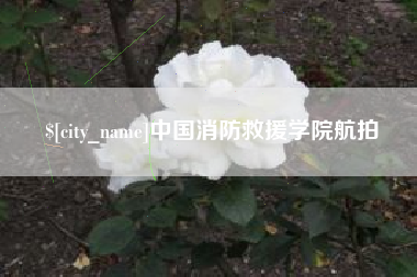 白山中国消防救援学院航拍