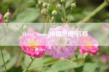 白山中国地图9宫格