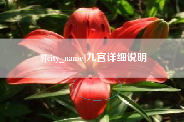 白山九宫详细说明