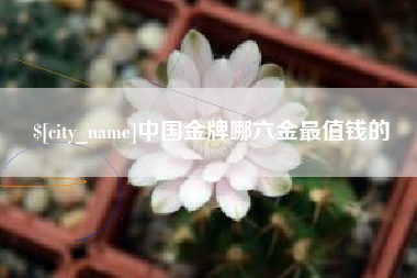 白山中国金牌哪六金最值钱的
