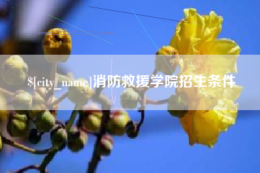 白山消防救援学院招生条件