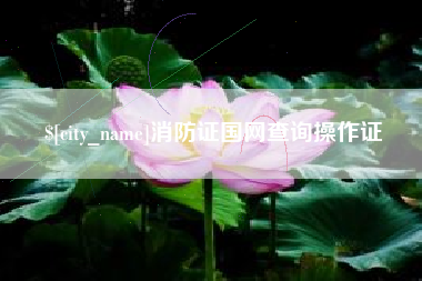 白山消防证国网查询操作证